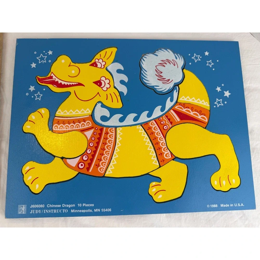 Vintage Wood Tray Puzzle Lot of 5 Playskool Disney‎ Mickey Minnie Humpty Dumpty